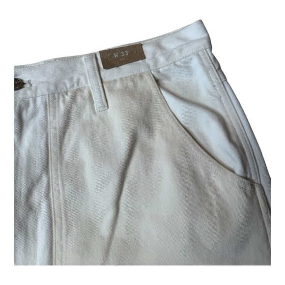 Madewell The '90s Straight Jean: Two-Tone Workwear Edition Plus Size 33 NEW - Picture 8 of 16